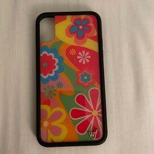 iphone X/Xs wildflower phone case